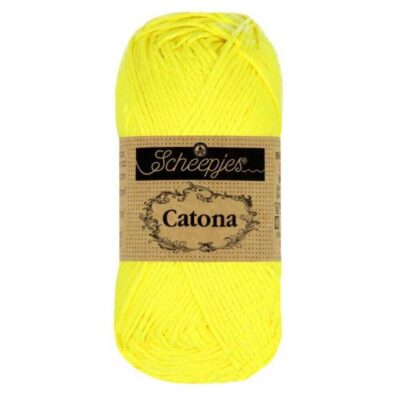 Scheepjes Catona Neon Yellow