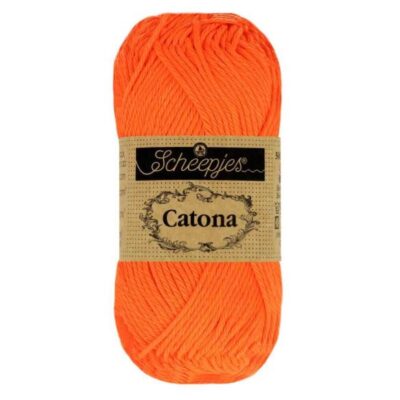 Scheepjes Catona Neon Orange