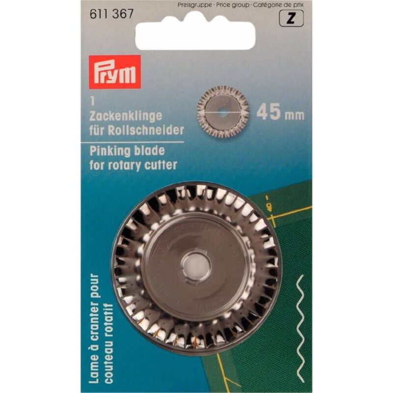 Prym Reservemes voor rolmes gekarteld 45mm