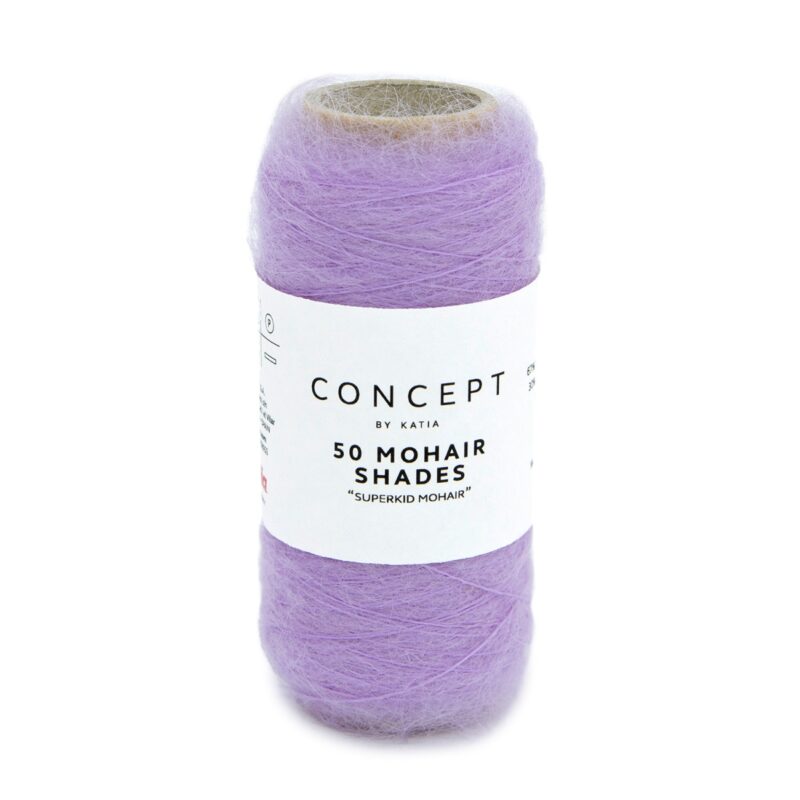 50 MOHAIR SHADES - Pastel violet