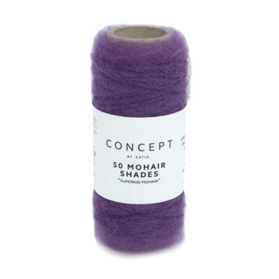 50 MOHAIR SHADES - Signaal violet