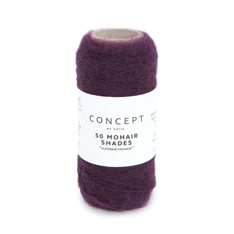 50 MOHAIR SHADES - Paars violet