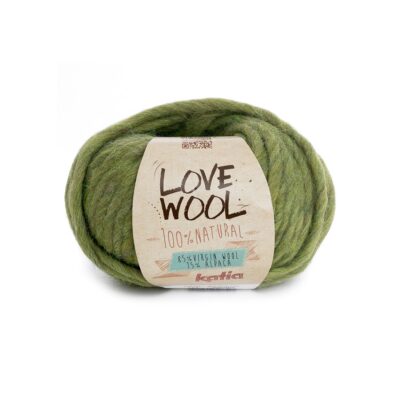 Love Wool licht pistache