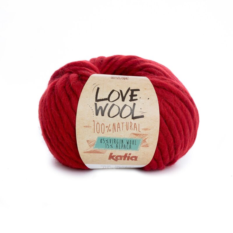 Love Wool rood