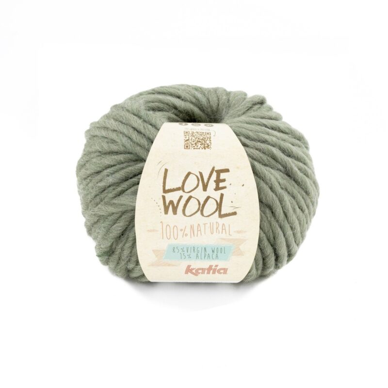 Love Wool reseda groen