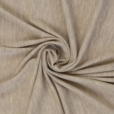 100% Merino stof beige