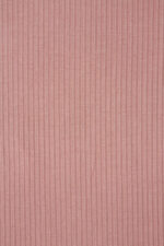 Derby Ribbed Jersey Oud Roze