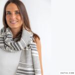 Katia Panama Stripes Zwart