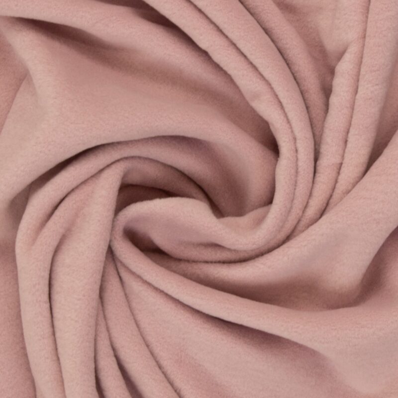 Carlos 100% katoenen fleece licht roze