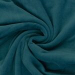 Carlos 100% katoenen fleece turquoise