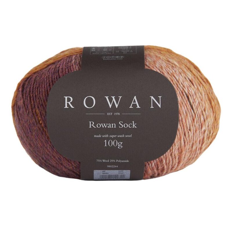 Rowan sock Roest