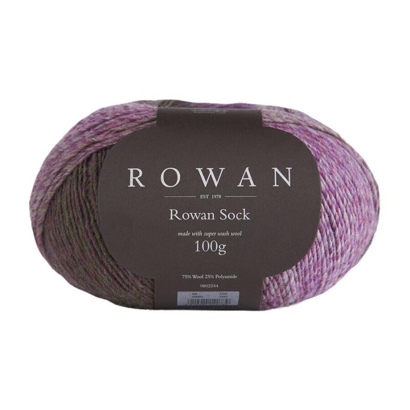 Rowan sock Paars