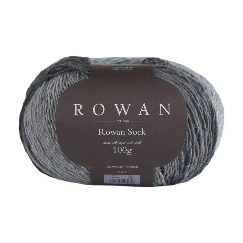 Rowan sock Zwart/Grijs