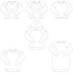 Isa sweater, jurk en top patroon voor dames & tieners - Bel'etoile COPY