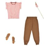 Nio/Nia short, shirt & broek patroon kids - Bel'etoile