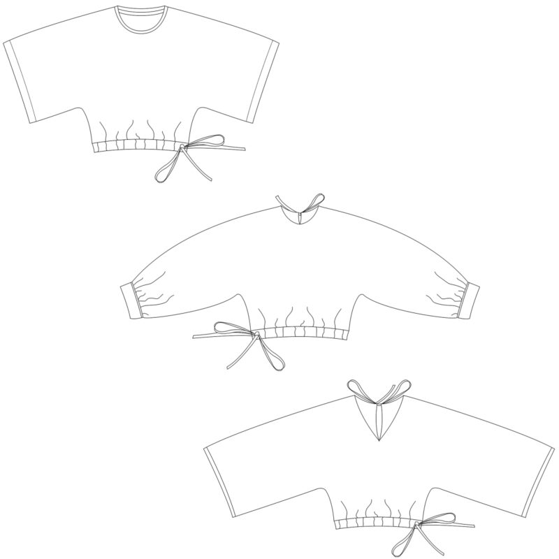 Vita blouse patroon voor dames & tieners - Bel'etoile