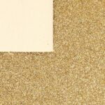 Kunstleder lap 50x70cm goud met glitter