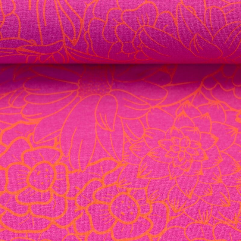 Primavera jersey fuchsia oranje