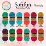 Scheepjes Softfun colour pack Rich