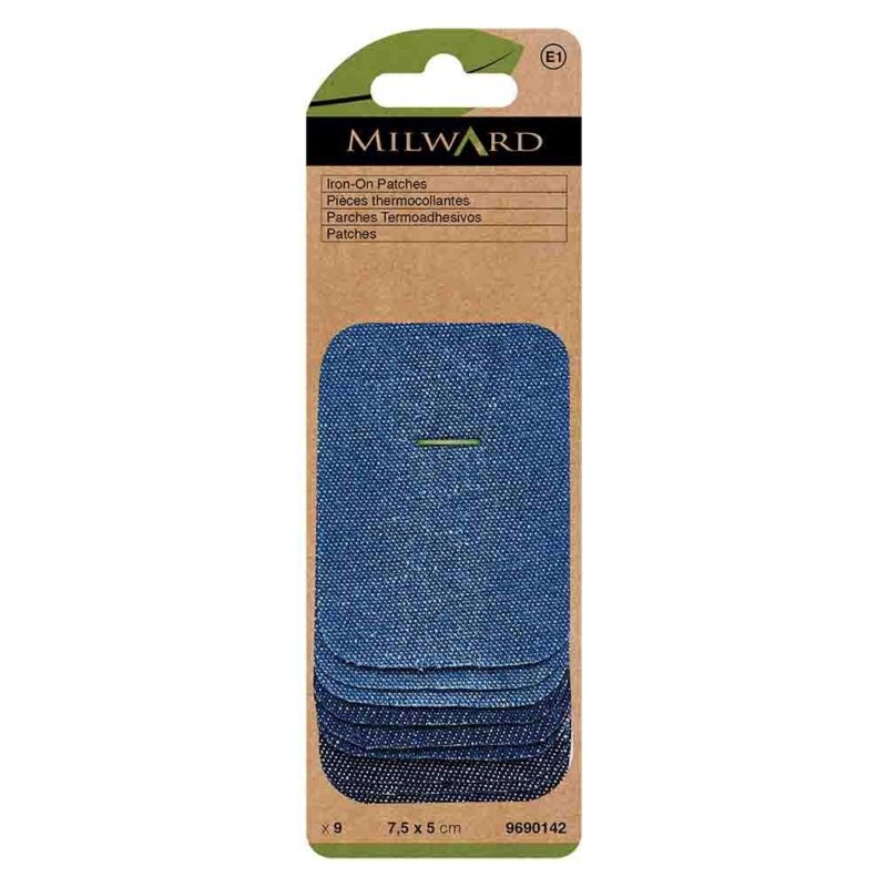 Milward Verstelstuk opstrijkbaar jeans ast 7,5x5cm