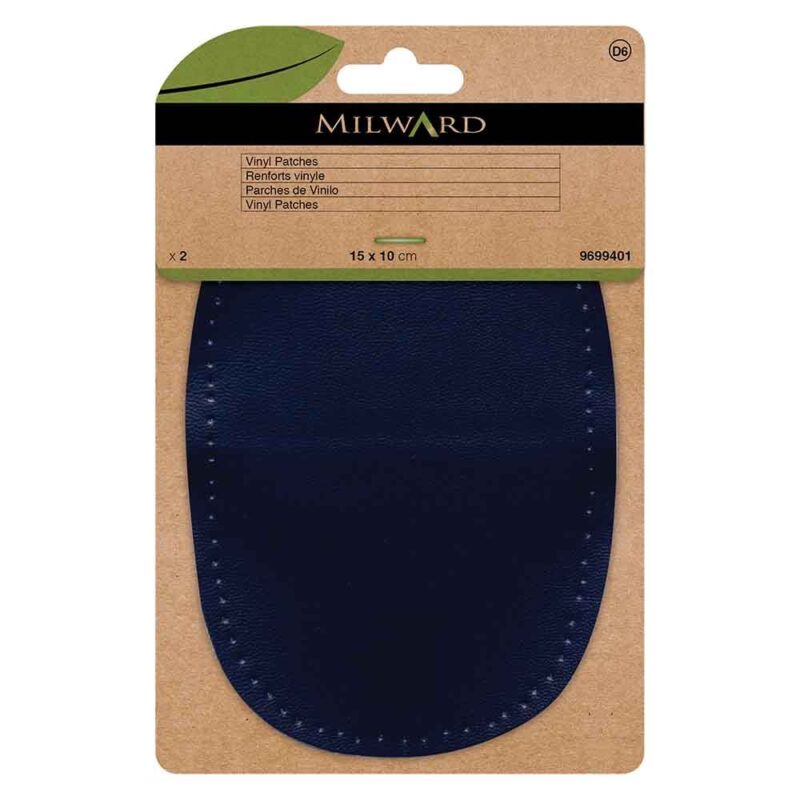 Milward Knie- en elleboogstukken vinyl marine blauw