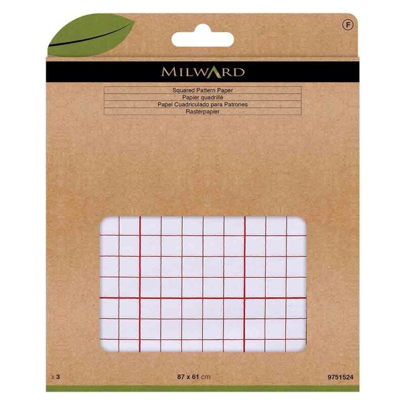 Milward Patroonpapier geruit 87x61cm