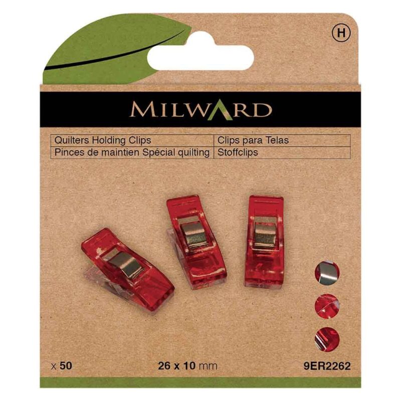 Milward Quiltclips 26x10mm