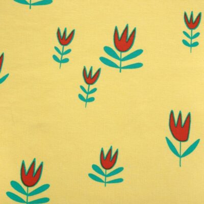 Katia Jersey Tulips Yellow