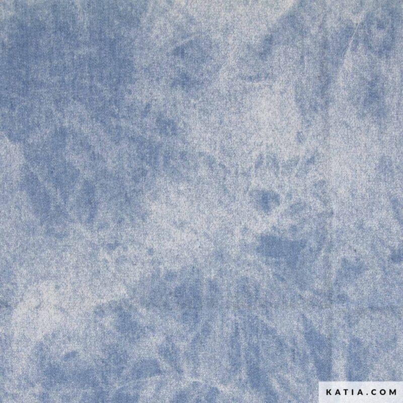 Katia Denim Tye Die blauw