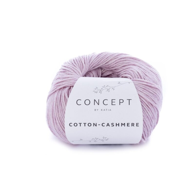 Katia Cotton-Cashmere Licht mauve