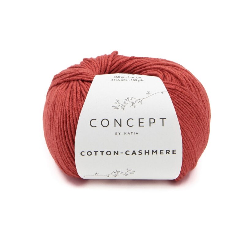 Katia Cotton-Cashmere Roest bruin