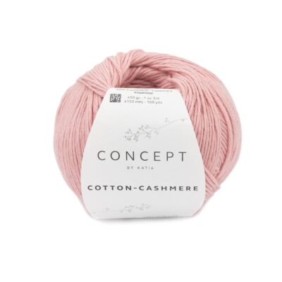 Katia Cotton-Cashmere Kauwgom roze