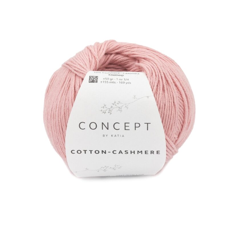 Katia Cotton-Cashmere Kauwgom roze