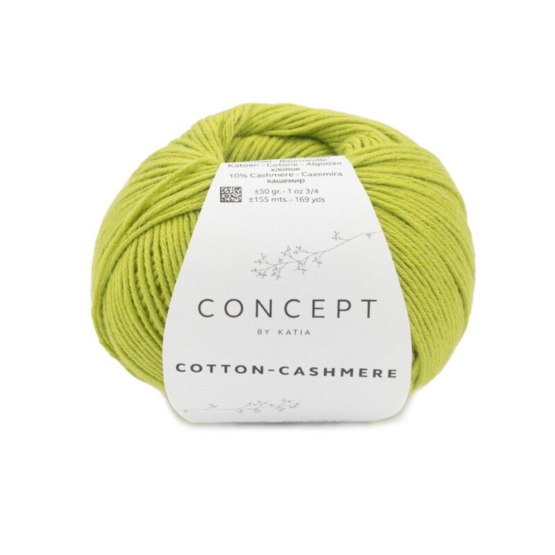 Katia Cotton-Cashmere Pistache