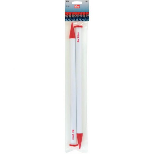 Prym Breinaalden kunststof 40cm 20.00mm