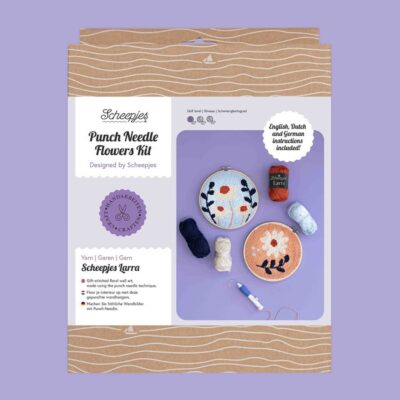 Scheepjes Punch Needle Kit Flowers