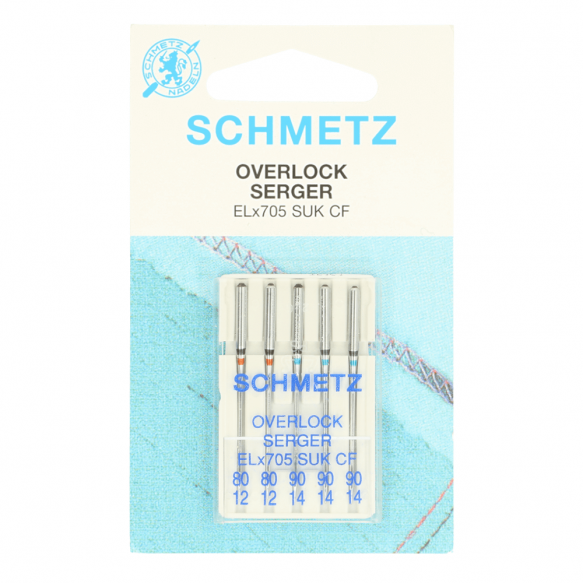 Schmetz Overlock Jersey 5 naalden 80-90