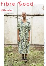 Geweven katoen viscose Leaves - Florrie Fibre Mood editie 28