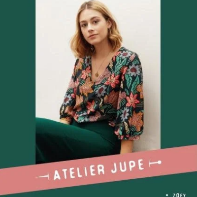 Patroon Zoey blouse Atelier Jupe