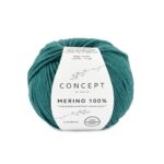 100% Merino groen