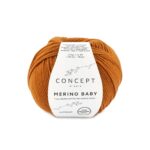 Merino Baby parelachtig koper