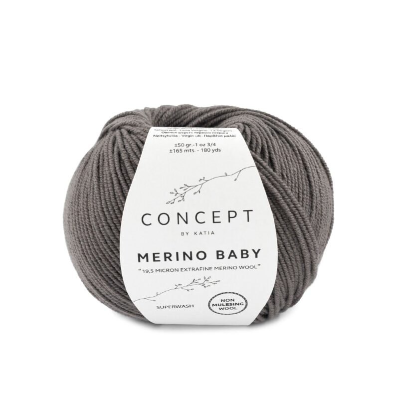 Merino Baby beige grijs