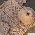 Merino Baby beige grijs