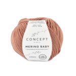 Merino Baby aarde bruin