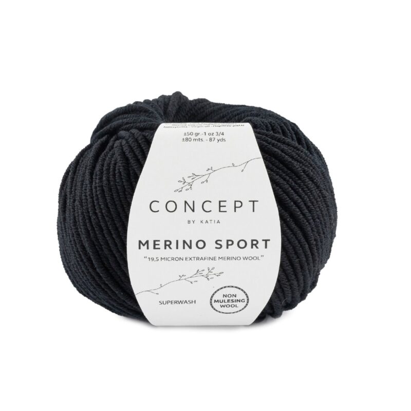 Merino Sport zwart