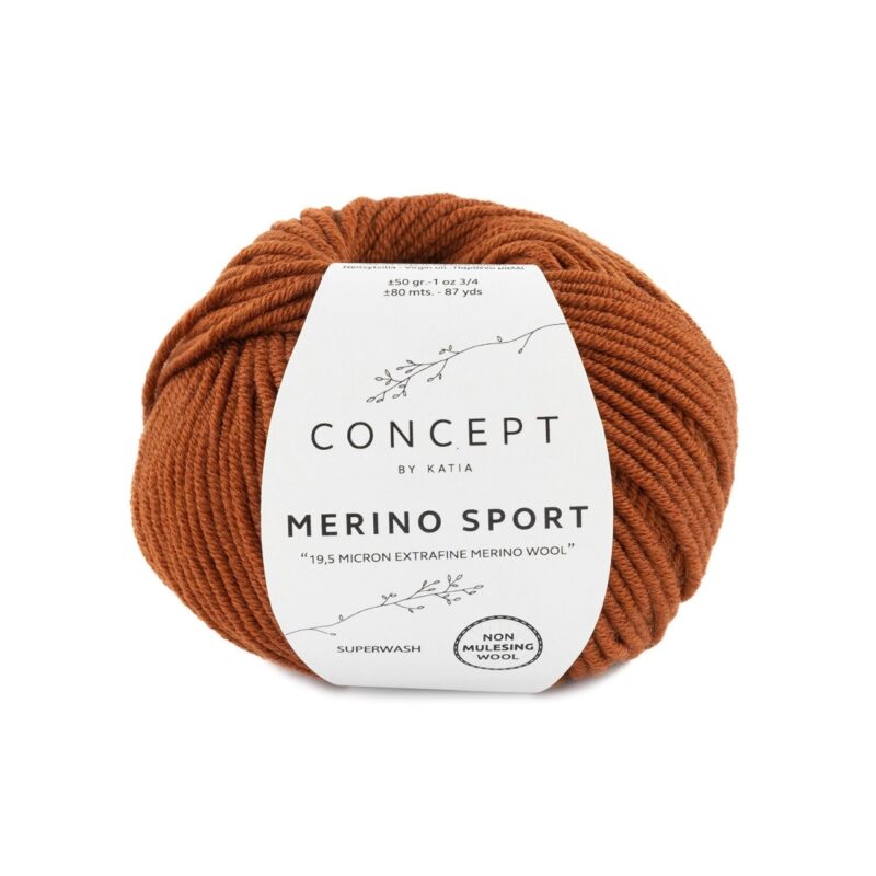 Merino Sport aarde bruin