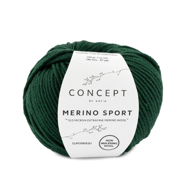 Merino Sport fles groen