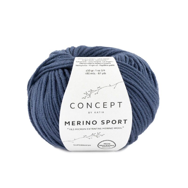 Merino Sport jeans blauw