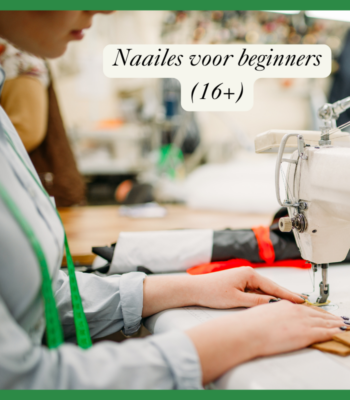 Naailes voor beginners - volwassenen