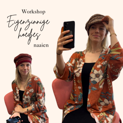 Workshop Eigenzinnige Hoedjes naaien